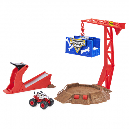 Monster Jam Set Cascadorii Blastin Bones  [7]