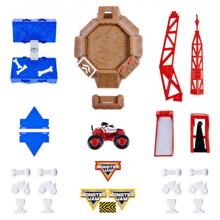 Monster Jam Set Cascadorii Blastin Bones  [4]
