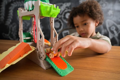 MONSTER JAM SET DRAGON DUNGEON OF DOOM [5]