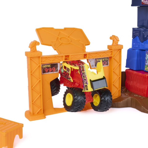 MONSTER JAM SMASH AND BASH SET DE JOACA CRASH COURSE [8]