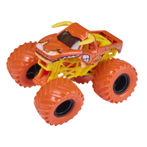 MONSTER JAM SPEED SHRED MASINUTA METALICA EL TORO LOCO SCARA 1 LA 64 [3]