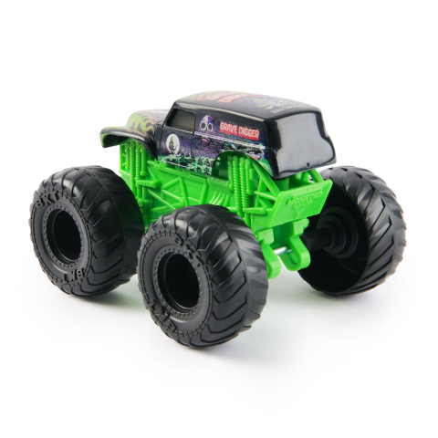MONSTER JAM VALUE MASINUTA METALICA GRAVE DIGGER SCARA 1 LA 43 [4]