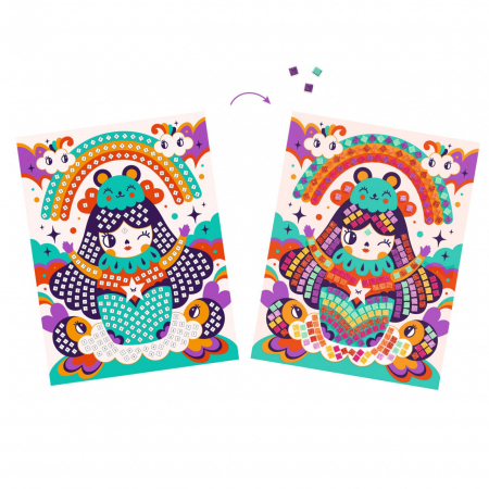 Mozaic Djeco Kokeshis [2]