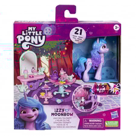 Figurine cu eroi si personaje - My Little Pony - Izzy Moonbow - Petrecerea cu Ceai a Unicornilor