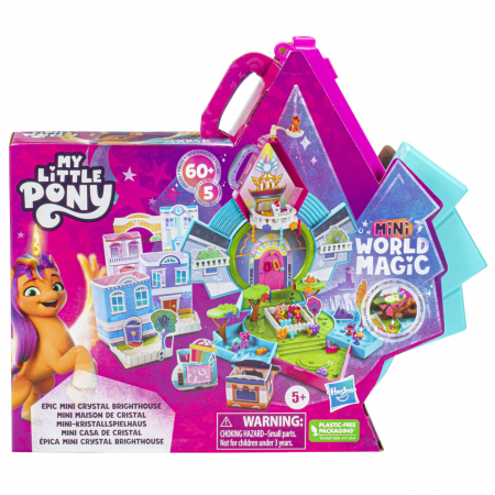 Figurine cu eroi si personaje - My Little Pony - Mini World Magic - Epic Mini Casuța Luminoasă