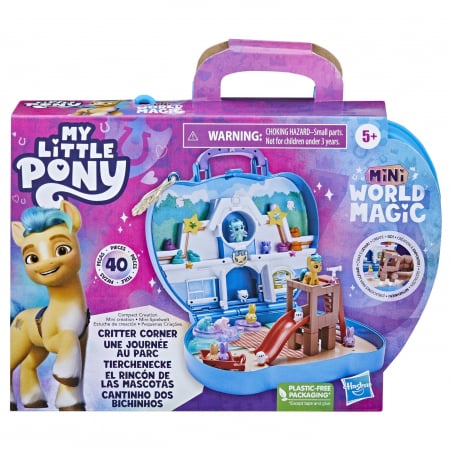 Figurine cu eroi si personaje - Set My Little Pony Mini World Creation Corner