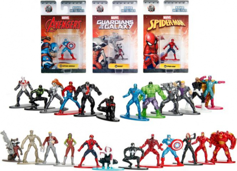 NANO FIGURINE METALICE CU PERSONAJE MARVEL [3]