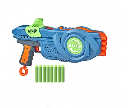 Jocuri si articole copii - NERF Blaster Elite 2.0, Flip-8