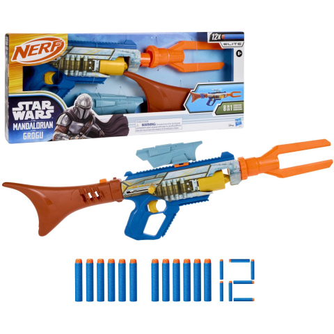 NERF BLASTER ELITE STAR WARS MANDALORIAN SI GROGU 8IN1 [2]