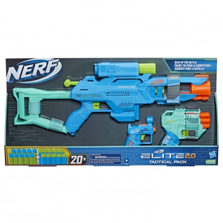 Jocuri si articole copii - Nerf - Set 3 Blastere Elite 2.0 - Tactical Pack