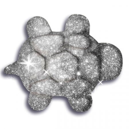 Nisip kinetic - Nisip kinetic metale si minerale stralucitoare argintiu