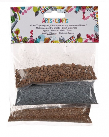 Produse art & craft-Lucru manual - Nisip si pietris pentru activitati crafts