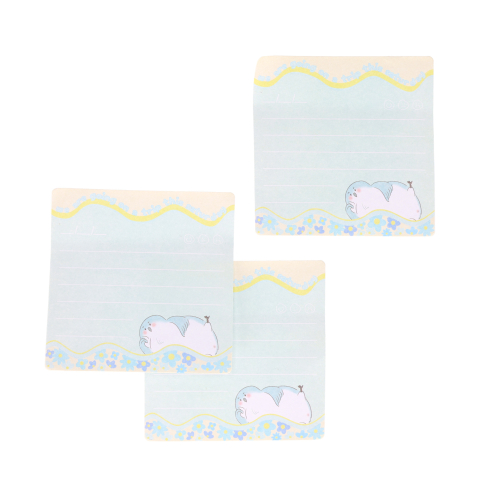 Notițe adezive 73×73 mm, 20 file, Strigo albastru pastel – sticky notes birou [2]