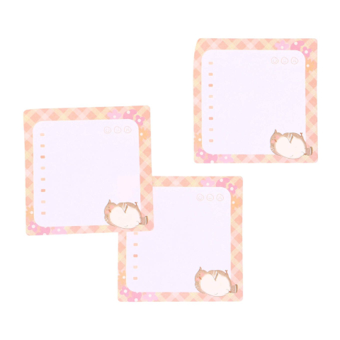 Notițe adezive 73×73 mm, 20 file, Strigo peach pastel – sticky notes pentru birou [1]