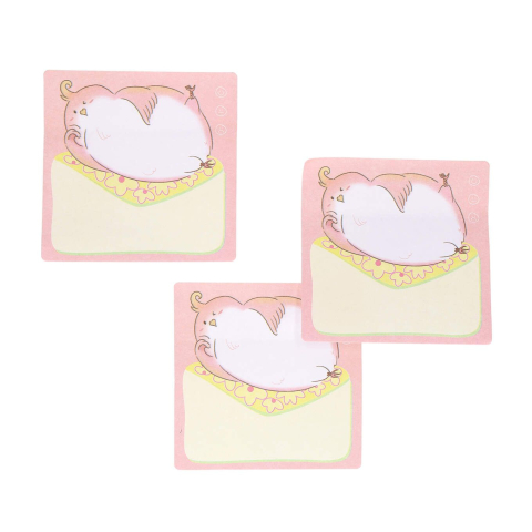 Notițe adezive 73×73 mm, 20 file, Strigo roz pastel – sticky notes pentru birou [1]