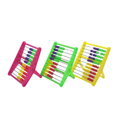 Papetarie & Birotica - Numaratoare din plastic, 10 randuri, 100 margele, culori diverse