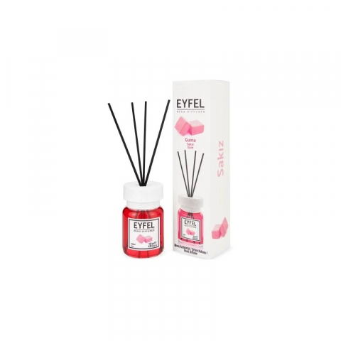 Odorizante de camera - Odorizant camera cu betisoare, aroma de guma 120 ml, Eyfel