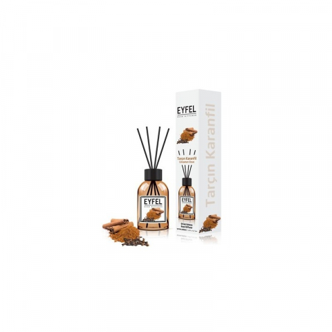 Odorizante de camera - Odorizant camera cu betisoare, aroma de scortisoara 120 ml,Eyfel
