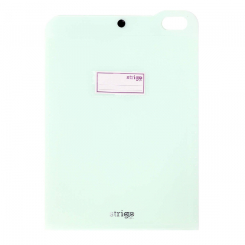 Organizator documente vertical Strigo, format A4, PP, 5 separatoare, capsă, culoare mentă [1]