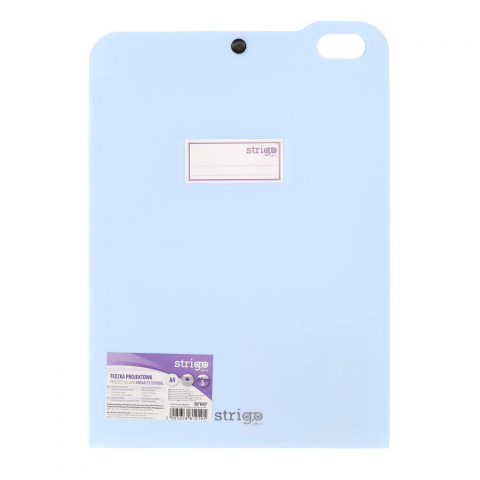 Organizator Strigo vertical A4 cu 5 separatoare, capsă – albastru [1]