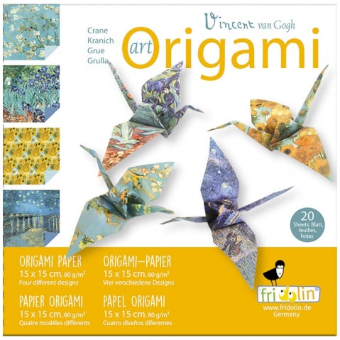 Jocuri si Jucarii Educative - Origami pasari design Claude Monet, Fridolin
