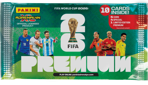 Colecția Panini - Pachet Premium Panini FIFA World Cup Adrenalyn XL 2026, 10 cartonase