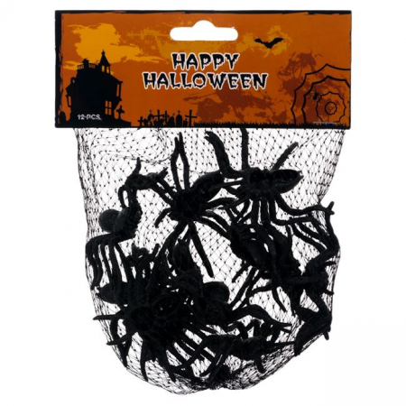 Articole Halloween - Paianjeni pentru halloween din plastic