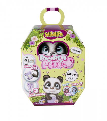 Figurine cu eroi si personaje - PAMPER PETZ URSULETUL PANDA