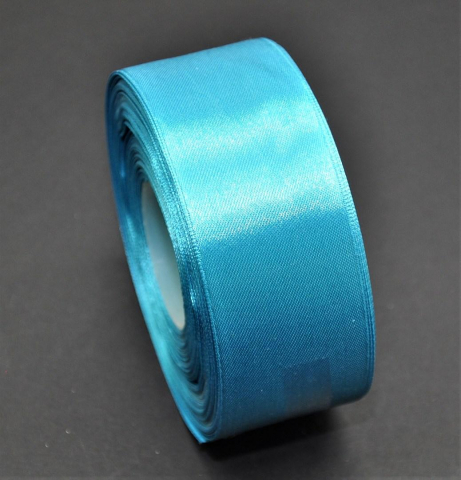 Panglici si snururi decorative - Panglica din satin pentru decorare, blue,22.5m x 2 cm