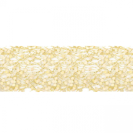 Panglica pentru decorare,auriu glitter,5mx3.8 cm [1]