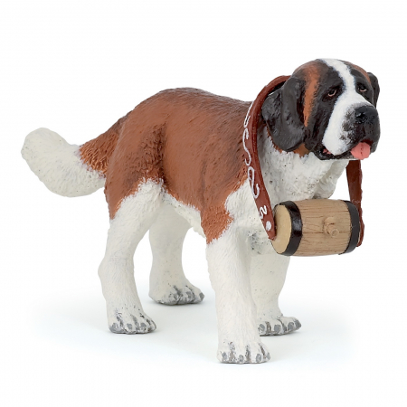 Jocuri si articole copii - PAPO - Figurina Câtel Saint Bernard 