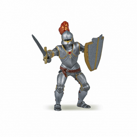 Jocuri si articole copii - Papo figurina cavaler in armura rosie