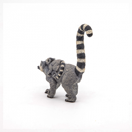 PAPO - Figurina Lemur cu Pui  [3]