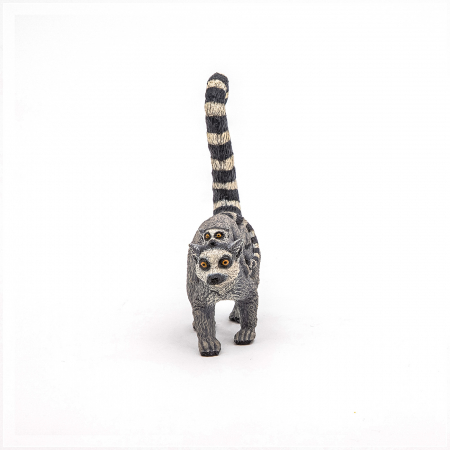 PAPO - Figurina Lemur cu Pui  [6]