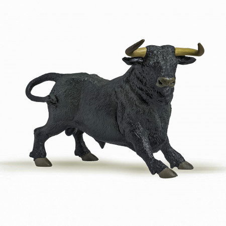 Figurine Papo - Jucărie Figurină Taurul Andaluzian din Seria Prietenii de la Fermă,14x8x8 cm