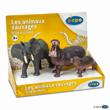 Figurine Papo - PAPO - Set Animale Sălbatice Elefant 