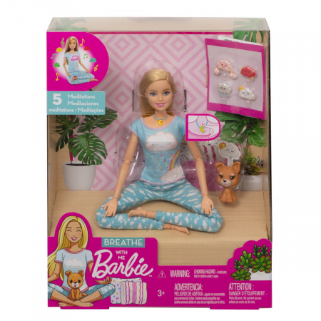 Jocuri si articole copii - Păpușa Barbie 5 Exerciții de Meditație 