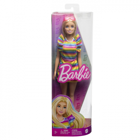 Papusi & accesorii - Papusa Barbie Fashionista Blonda Cu Aparat Dentar