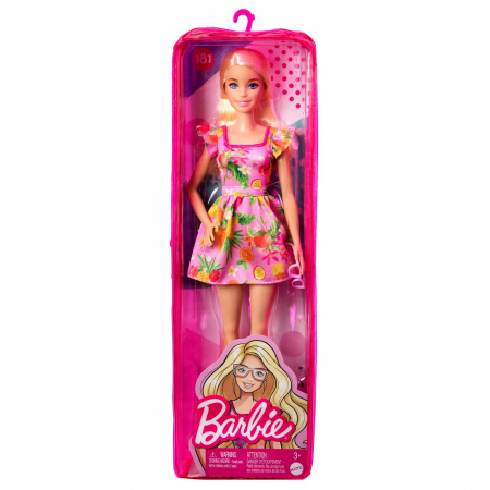 Papusi & accesorii - Papusa barbie fashionista blonda cu ochelari