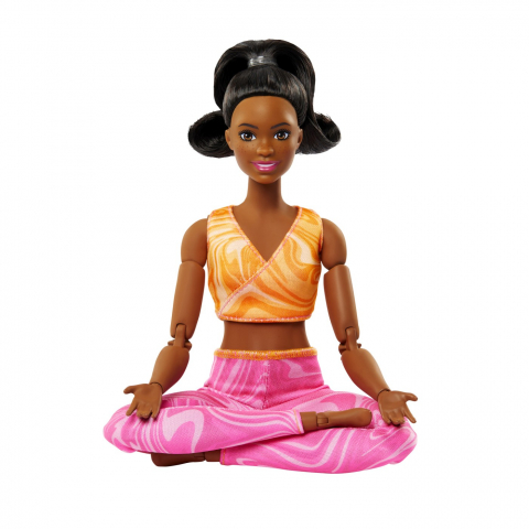 PAPUSA BARBIE MADE TO MOVE CREOLA CU TOP PORTOCALIU [6]