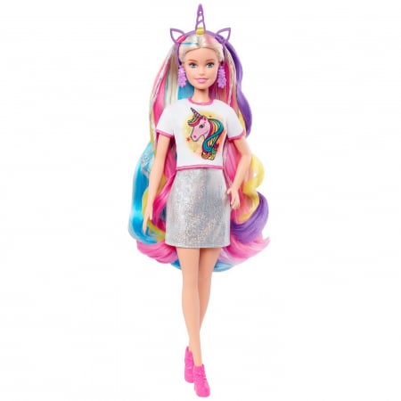 Papusa Barbie Set de Joaca Părul Strălucitor  [1]