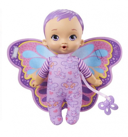 Papusi & accesorii - Papusa bebelus fluture My Sweet Garden