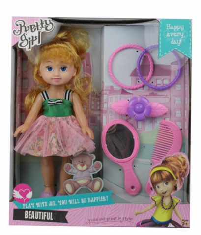 Papusi & accesorii - Păpusa Pretty cu Accesorii incluse