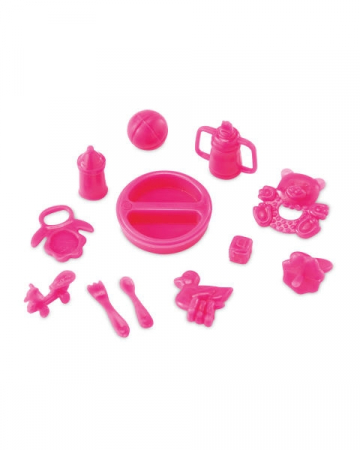 Papusa Steffi cu Fustă Roz, Cărucior și Gemeni  [2]