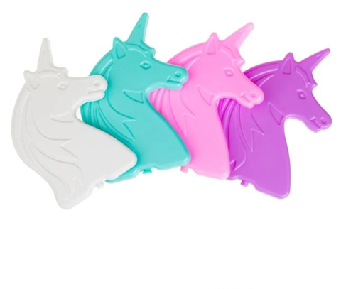 Lazi Frigorifice si Genti termoizolante - Pastile pentru racire in forma de unicorn, 120 ml, 4 bucati/set