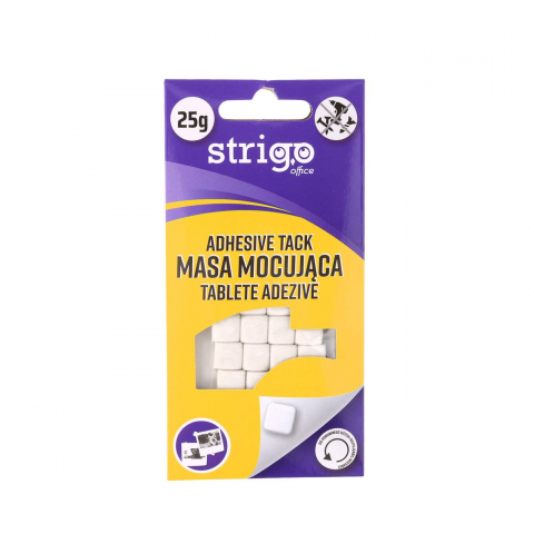 Lipici si benzi adezive - Pastile adezive Strigo, 25 g, alb,32 bucati/set