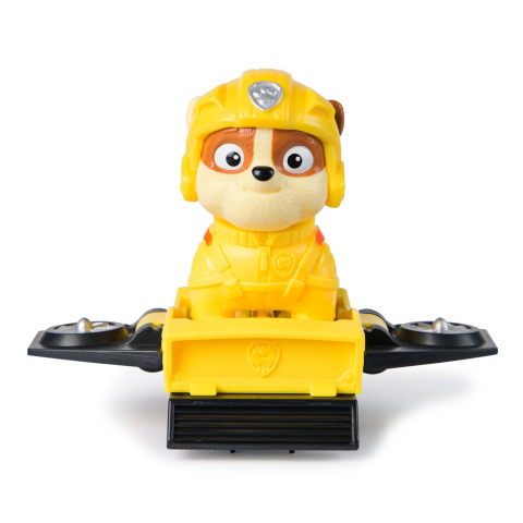 PATRULA CATELUSILOR ACTION PUPS SET VEHICUL DE SALVARE HOVERBOARD SI FIGURINA RUBBLE 5 CM [5]