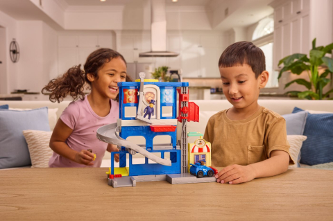 PATRULA CATELUSILOR CAUTARE SI SALVARE SET DE JOACA CU LANSATOR FIGURINE SI ACCESORII [3]