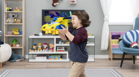 Patrula Cățelușilor Chase Charged Up cu Mașină Transformabilă [3]