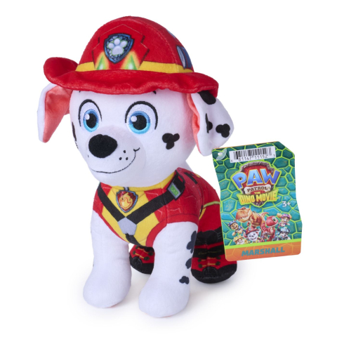 Jucării pentru fete - PATRULA CATELUSILOR FILMUL CU DINOZAURI PUP PALS FIGURINA DE PLUS MARSHALL